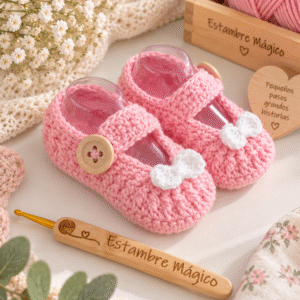 zapatitos brote rosa
